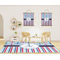 Anchors & Stripes 8'x10' Indoor Area Rugs - IN CONTEXT