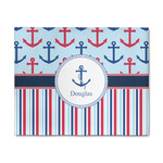 Anchors & Stripes 8' x 10' Indoor Area Rug (Personalized)