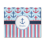 Anchors & Stripes 8' x 10' Indoor Area Rug (Personalized)