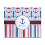 Anchors & Stripes 8' x 10' Patio Rug (Personalized)