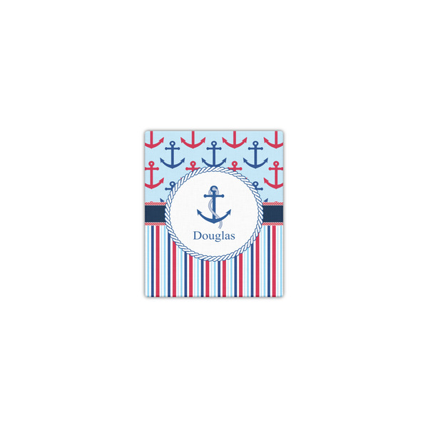 Custom Anchors & Stripes Canvas Print - 8x10 (Personalized)