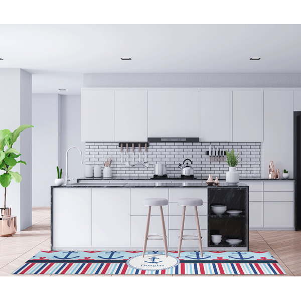 Anchors & Stripes Area Rug Sizes