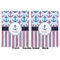 Anchors & Stripes Baby Blanket (Double Sided - Printed Front and Back)