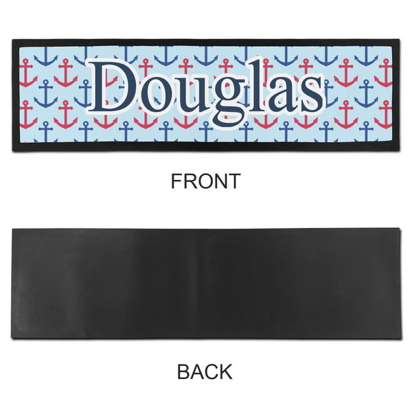 Anchors & Stripes Bar Mat - Large - APPROVAL
