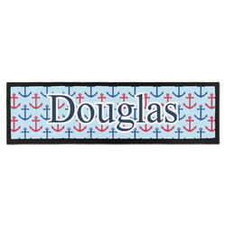 Anchors & Stripes Bar Mat (Personalized)