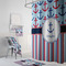 Anchors & Stripes Bath Towel Sets - 3-piece - In Context
