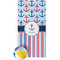 Anchors & Stripes Beach Towel w/ Beach Ball
