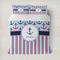 Anchors & Stripes Duvet Cover (Personalized)