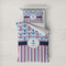 Anchors & Stripes Bedding Set- Twin XL Lifestyle - Duvet