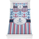 Anchors & Stripes Comforter Set - Twin (Personalized)