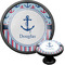 Anchors & Stripes Cabinet Knob (Black) (Personalized)
