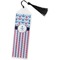 Anchors & Stripes Bookmark with tassel - Flat