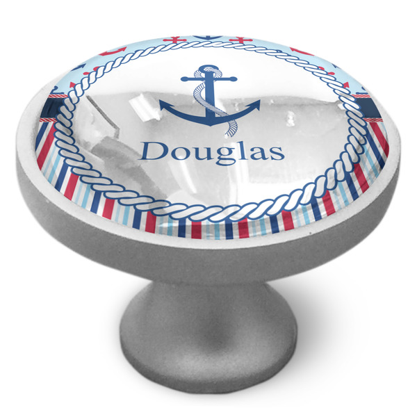 Custom Anchors & Stripes Cabinet Knob (Personalized)