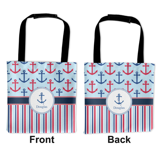 Anchors & Stripes Car Bag - Apvl