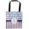 Anchors & Stripes Auto Back Seat Organizer Bag (Personalized)