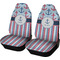 Anchors & Stripes Car Seat Covers