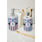 Anchors & Stripes Ceramic Bathroom Accessories - LIFESTYLE (toothbrush holder & soap dispenser)