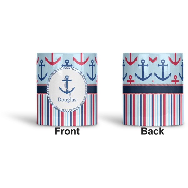 Anchors & Stripes Ceramic Pen Holder - Apvl