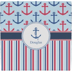 Anchors & Stripes Ceramic Tile Hot Pad (Personalized)