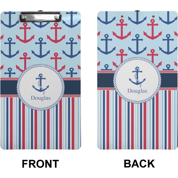 Anchors & Stripes Clipboard (Legal) (Front + Back)