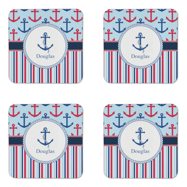 Anchors & Stripes Coaster Set - APPROVAL