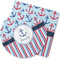 Anchors & Stripes Rubber Backed Coaster (Personalized)