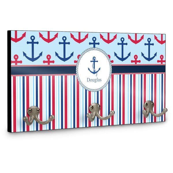 Anchors & Stripes Coat Hanger Main