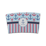 Anchors & Stripes Coffee Cup Sleeve (Personalized)