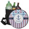 Anchors & Stripes Collapsible Personalized Cooler & Seat
