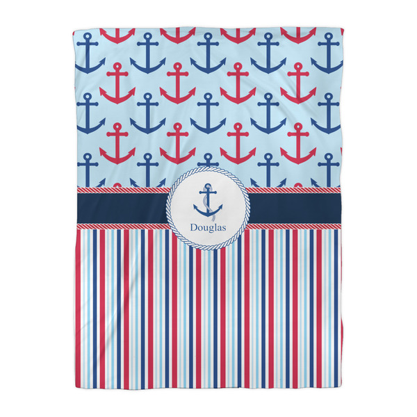 Anchors & Stripes Comforter - Twin XL - Front