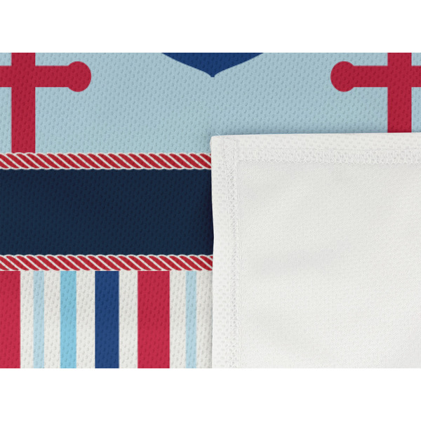 Anchors & Stripes Cooling Towel- Detail