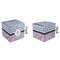 Anchors & Stripes Cubic Gift Box - Approval