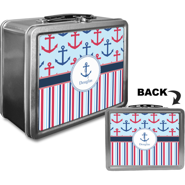 Anchors & Stripes Custom Lunch Box / Tin Approval