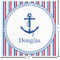 Anchors & Stripes Custom Shape Iron On Patches - L - APPROVAL
