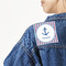 Anchors & Stripes Custom Shape Iron On Patches - L - MAIN