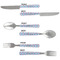 Anchors & Stripes Cutlery Set - APPROVAL