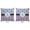 Anchors & Stripes Decorative Pillow Case - Approval