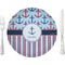 Anchors & Stripes Dinner Plate