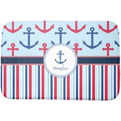 Anchors & Stripes Dish Drying Mat (Personalized)