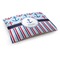 Anchors & Stripes Dog Bed - Medium w/ Name or Text