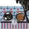 Anchors & Stripes Dog Food Mat - Large LIFESTYLE