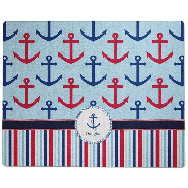Anchors & Stripes Dog Food Mat - Large without Bowls