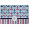 Anchors & Stripes Dog Food Mat - Small without bowls