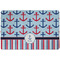 Anchors & Stripes Dog Food Mat w/ Name or Text