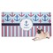 Anchors & Stripes Dog Towel (Personalized)
