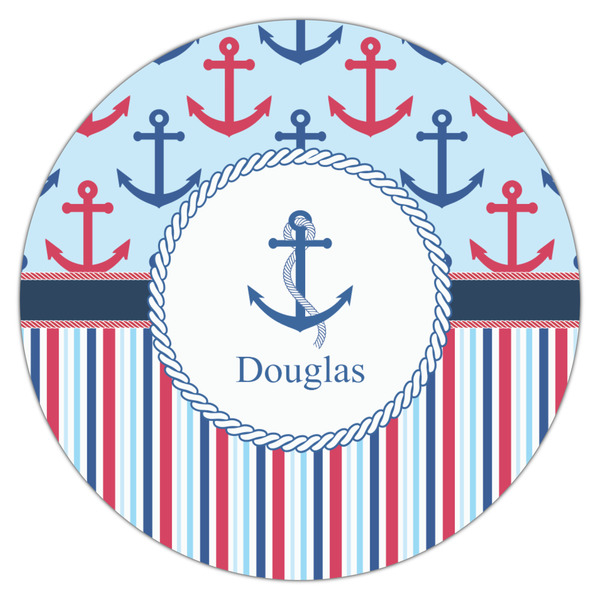 Anchors & Stripes Drink Topper - XSmall - Single