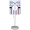Anchors & Stripes Drum Lampshade with base included