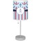 Anchors & Stripes Lamp with Drum Shade (Personalized)