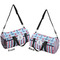 Anchors & Stripes Duffle bag small front and back sides