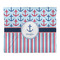 Anchors & Stripes Duvet Cover - King - Front